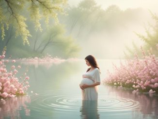 Vattniga flytningar gravid – vad betyder det egentligen? illustration
